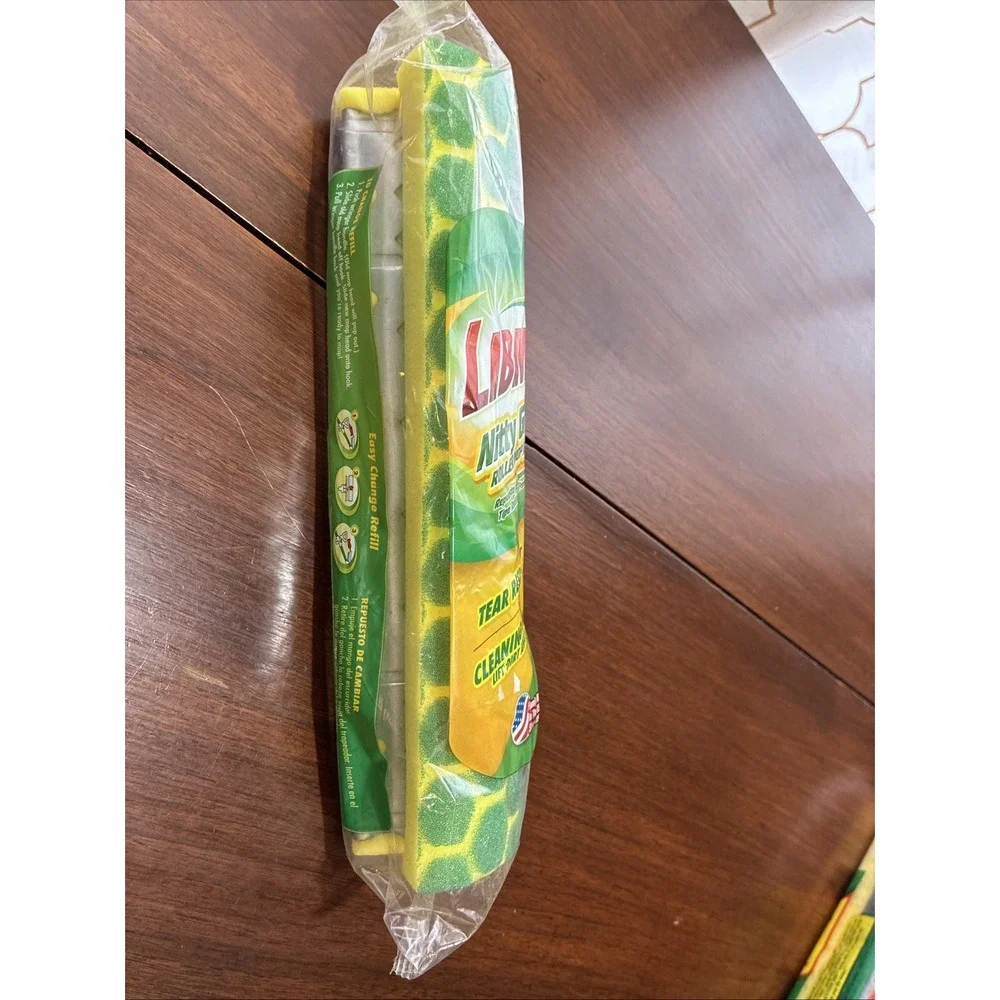 Libman Roller Mop Refill Nitty Gritty Sponge Head foam replacement. Made in USA